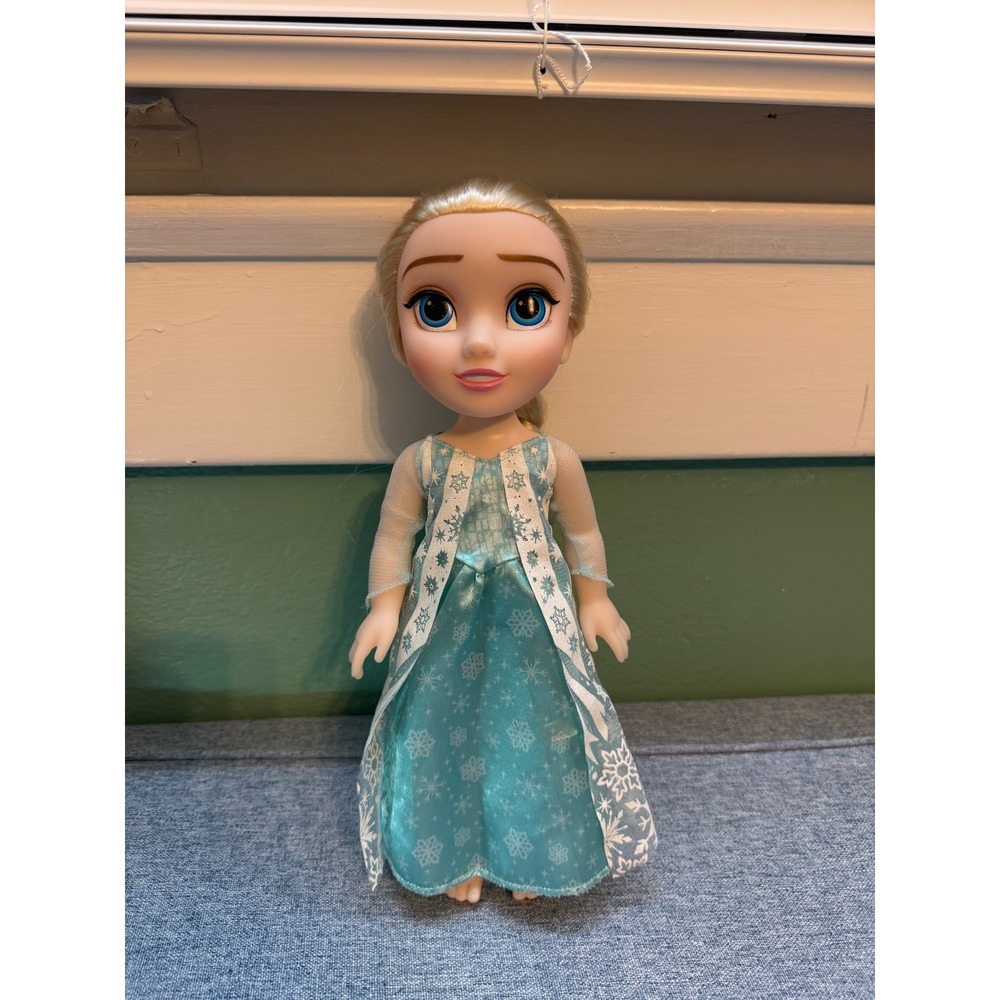 Jakks Pacific Disney Frozen My Friend Princess Elsa Braid/ No Shoes 14" Doll